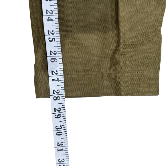 Sezane Khaki Women's Trousers - Picture 9 of 10